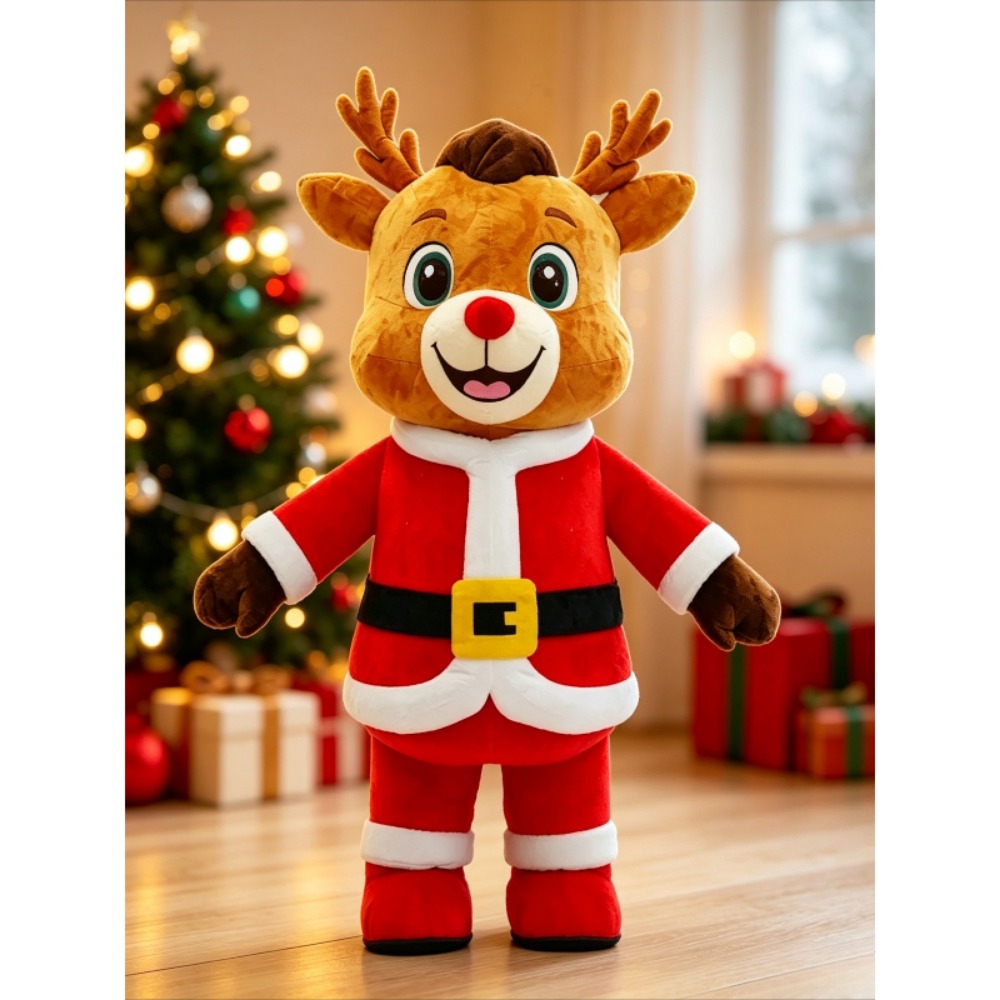 Event & Party Supply Photos - Inflatable Deer Mascot Costume For Adult