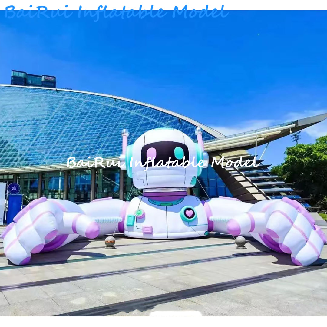 Event Launch Party - Giant Inflatable Robot Futuristic Tech Event