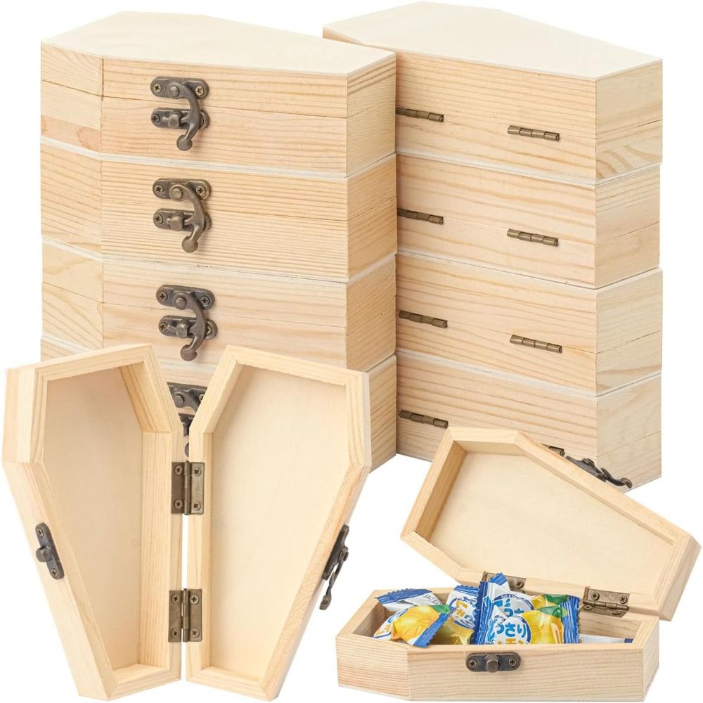 Event Party Box - Unique Wood Wood Coffin Box Coffin