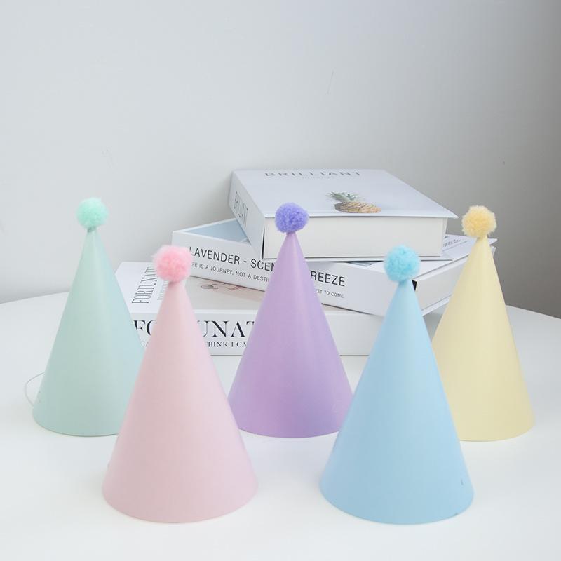 Party Hat Cone - 5/6/9/12pcs Cone Birthday Party Hat With