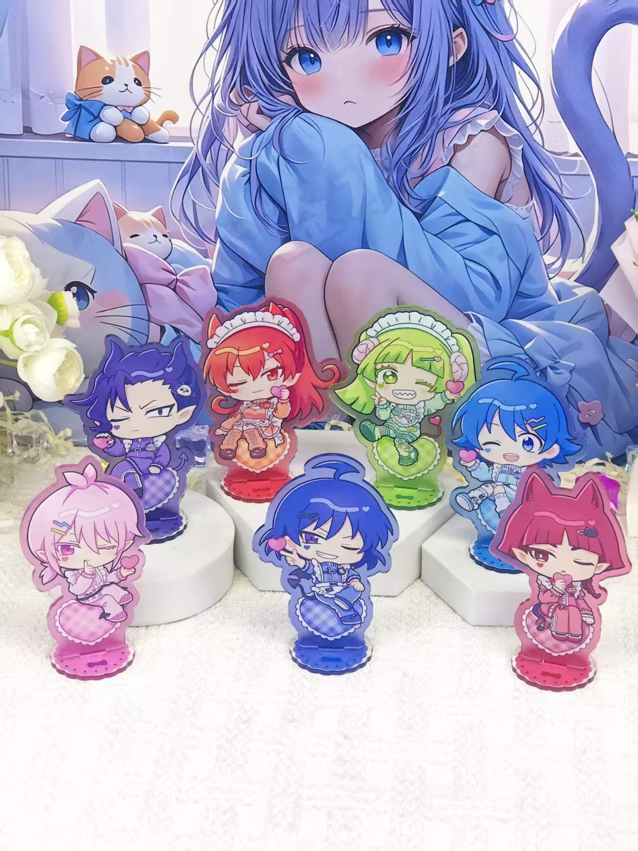 Event Support - Iruma-kun Chibi Maid Style Acrylic Stand