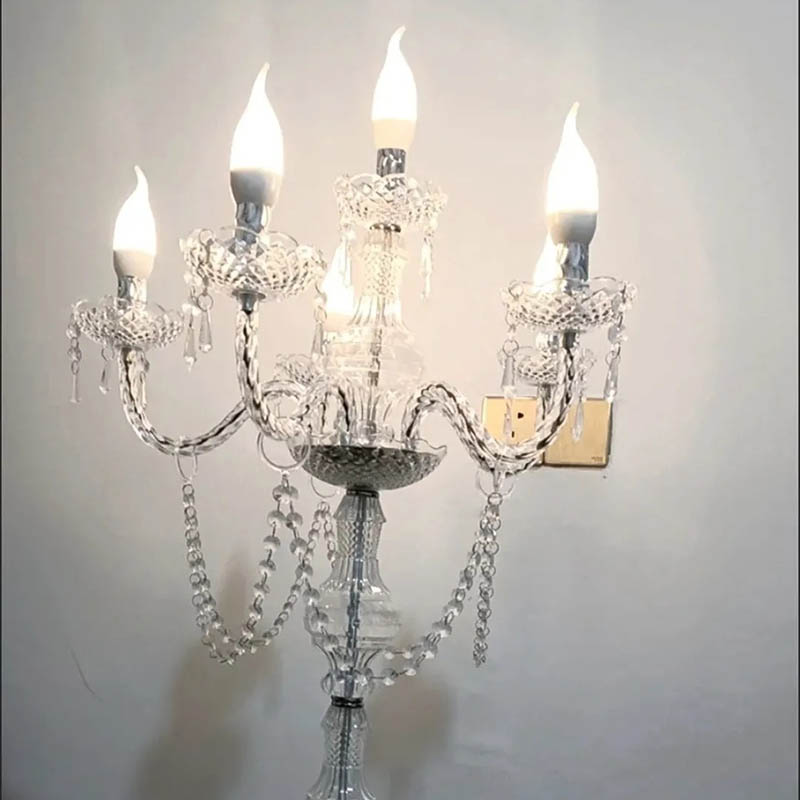 Event Suppliers - Modern Luxury Candle Lamps Wedding Centerpieces