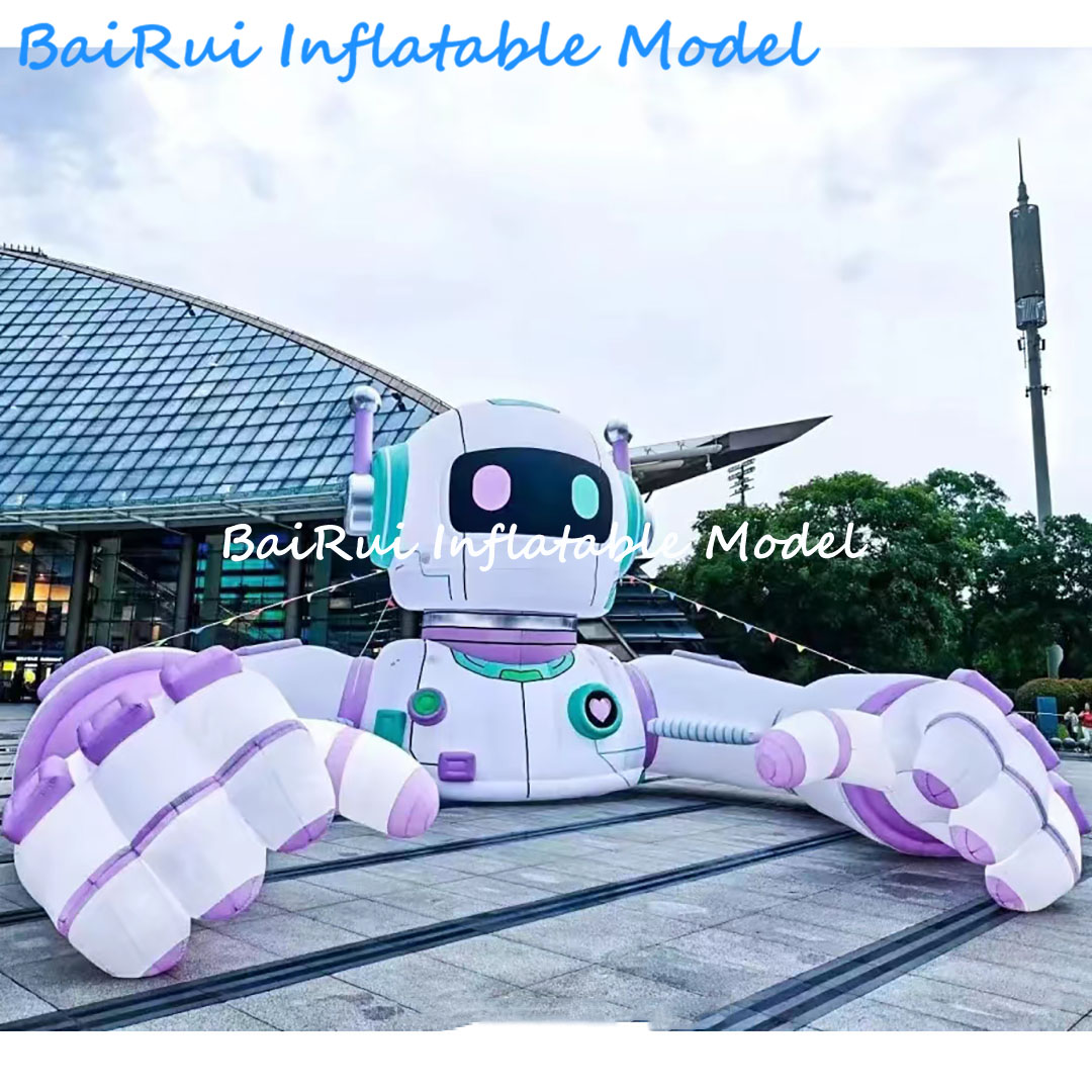 Giant Inflatable Robot Futuris - Event Launch Party review and price