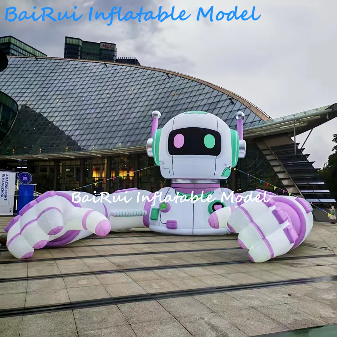Giant Inflatable Robot Futuris - Event Launch Party review and price