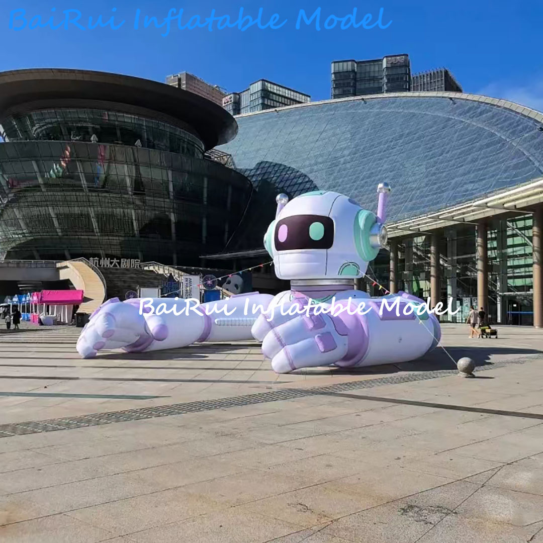 Giant Inflatable Robot Futuris - Event Launch Party review and price