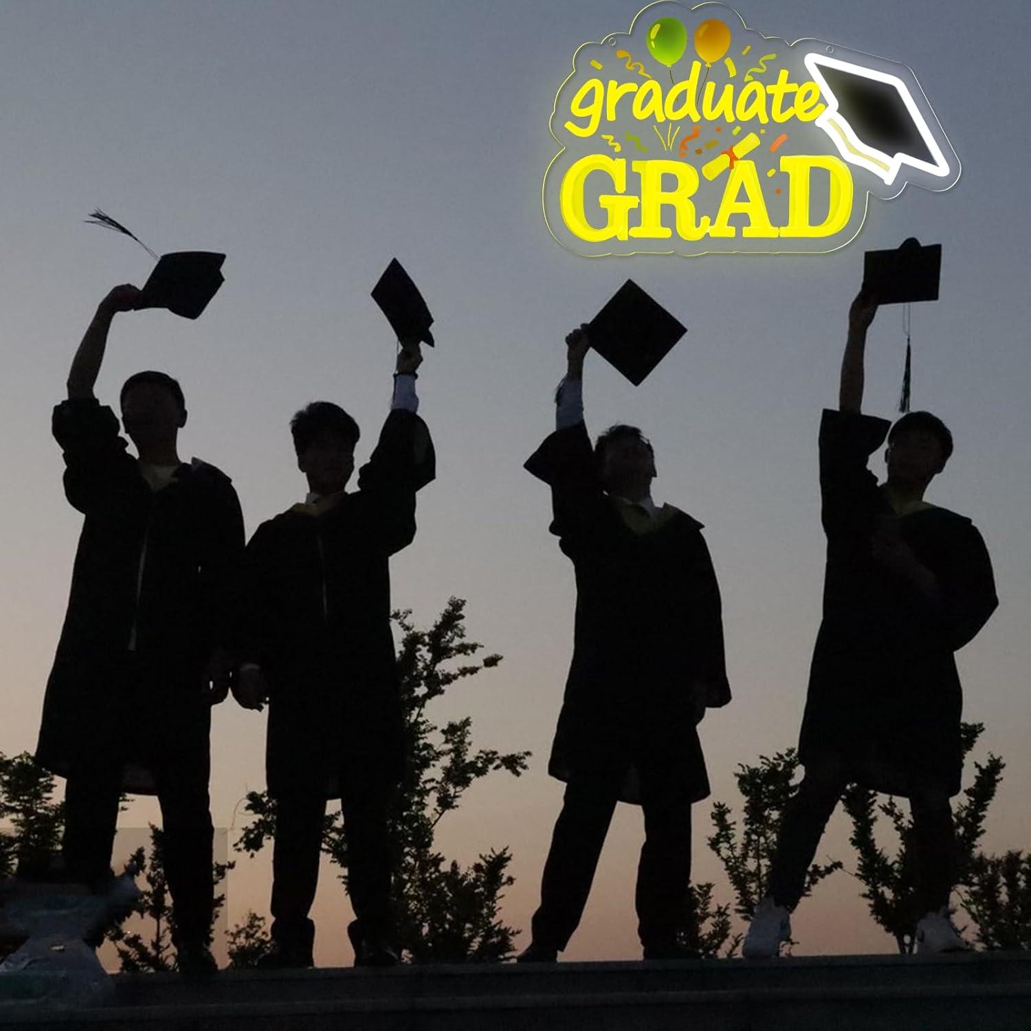 Graduate Grad Neon Sign USB Di - Neon Sign Party review and price