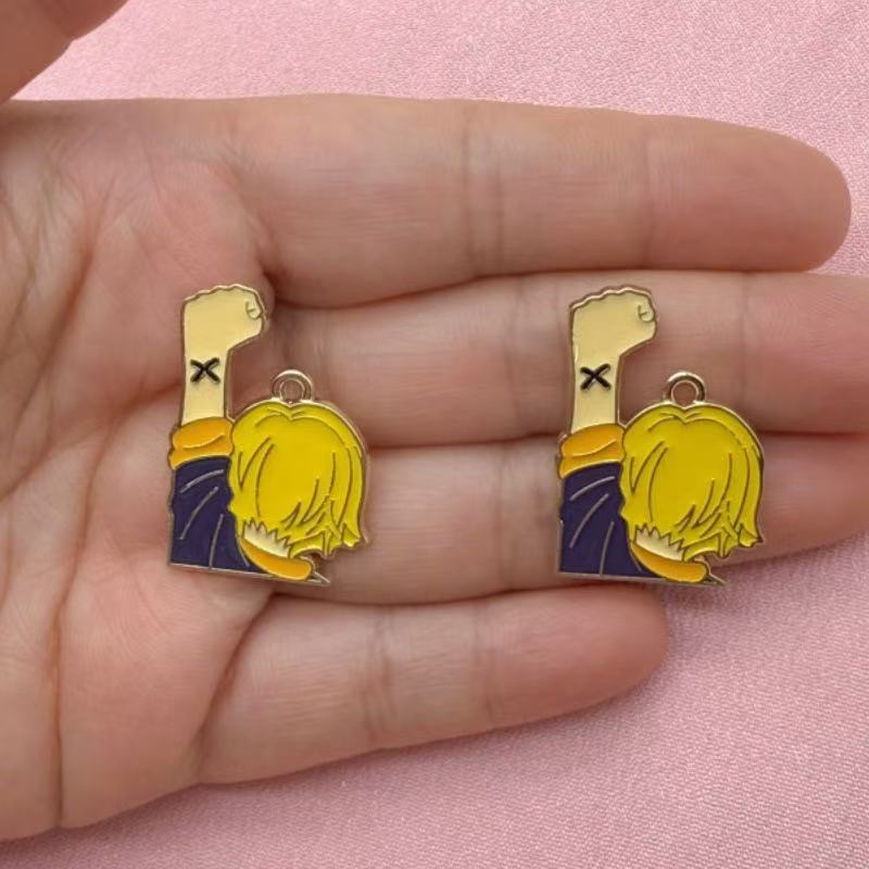 10PCS alloy drip oil cartoon p - Event Party review and price
