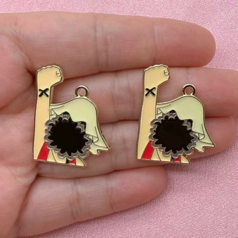 10PCS alloy drip oil cartoon p - Event Party review and price
