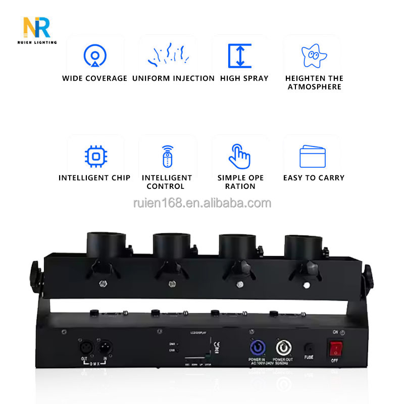 Dmx 512 Four-Tube Confetti Mac - Confetti Cannon Tube review and price