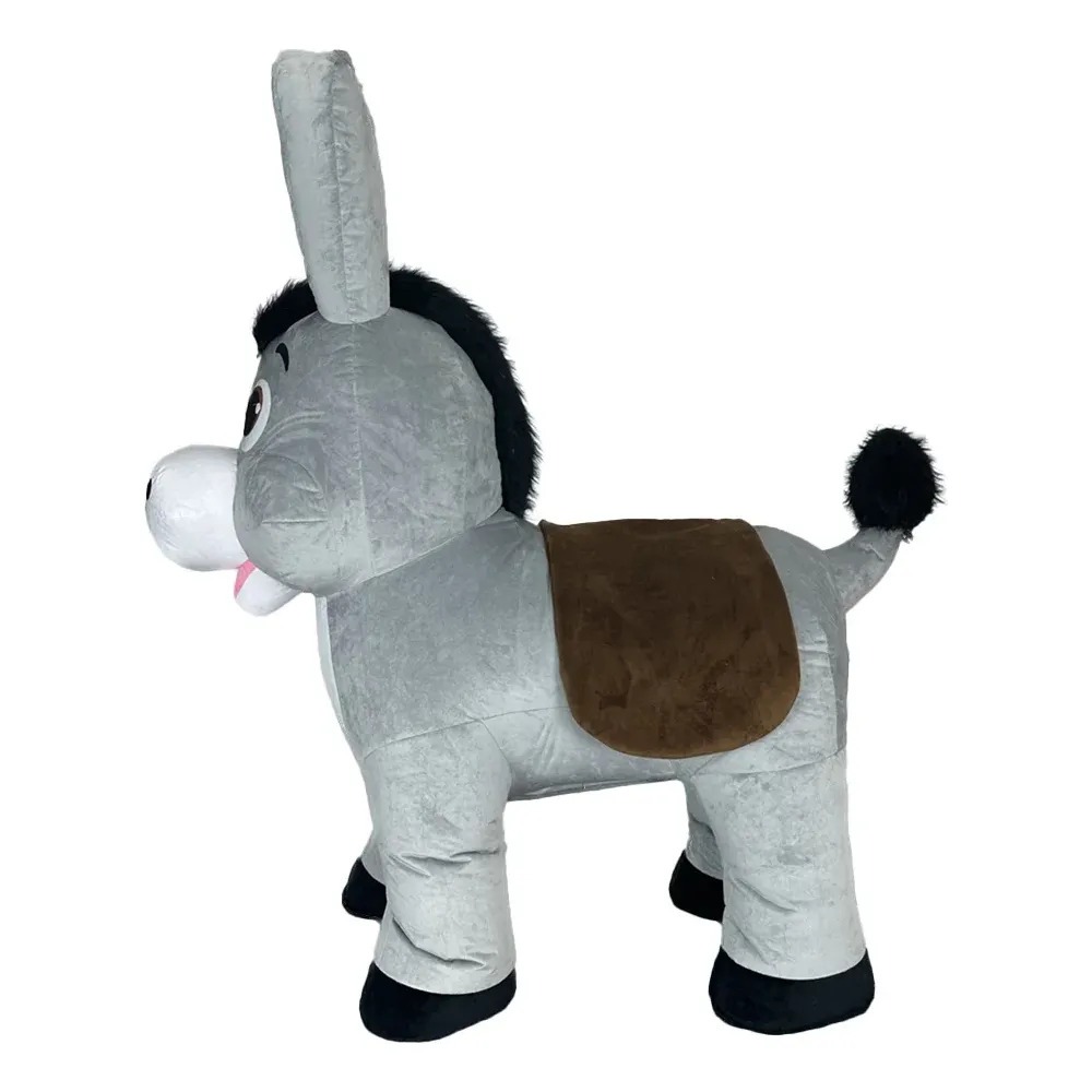 Inflatable Grey Donkey Mascot  - Event & Party Supply Photos review and price