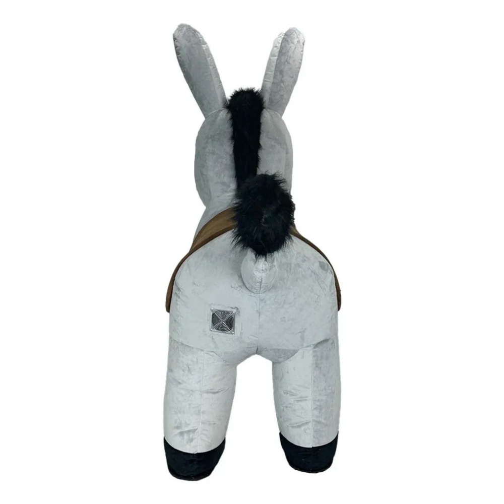 Inflatable Grey Donkey Mascot  - Event & Party Supply Photos review and price