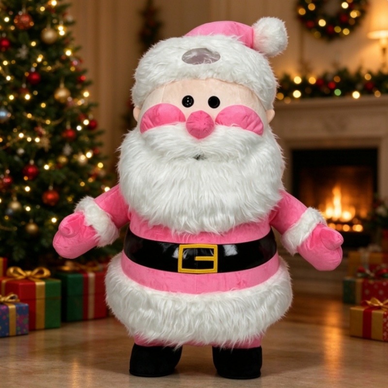 Pink Santa Claus Inflatable Ma - Event & Party Supply Photos review and price