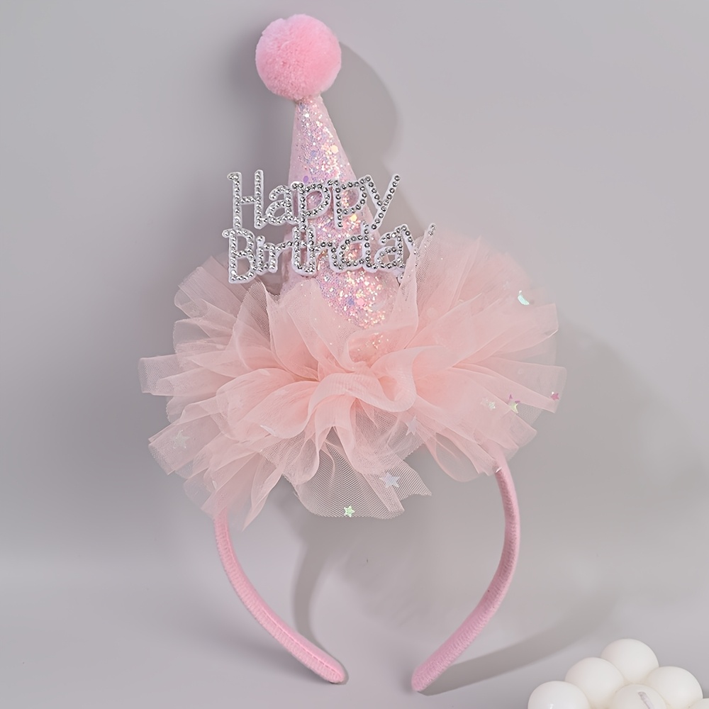 Princess Birthday Rhinestone H - Party Hat Cone review and price
