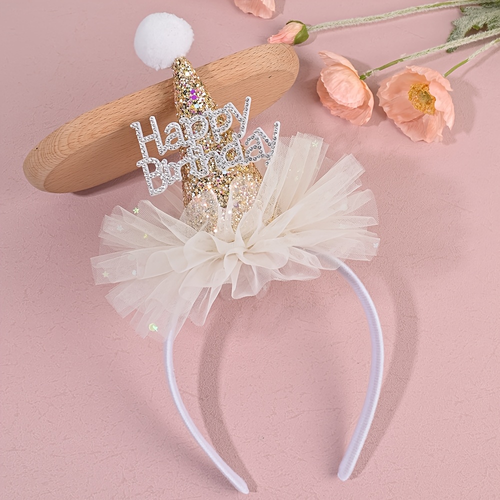 Princess Birthday Rhinestone H - Party Hat Cone review and price