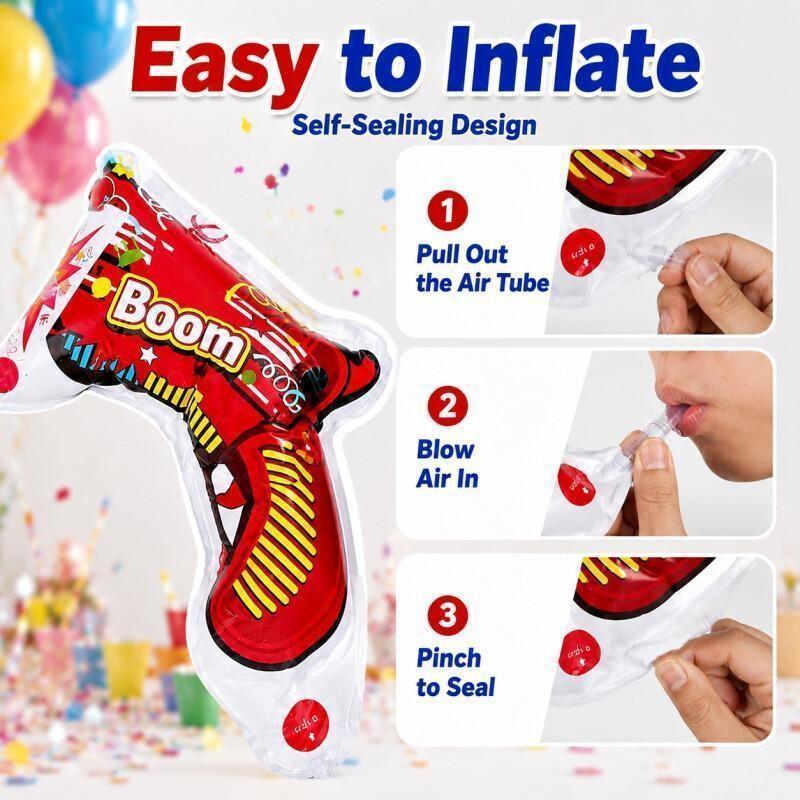10PCS Party Popper Balloon Gun - Confetti Cannon Tube review and price