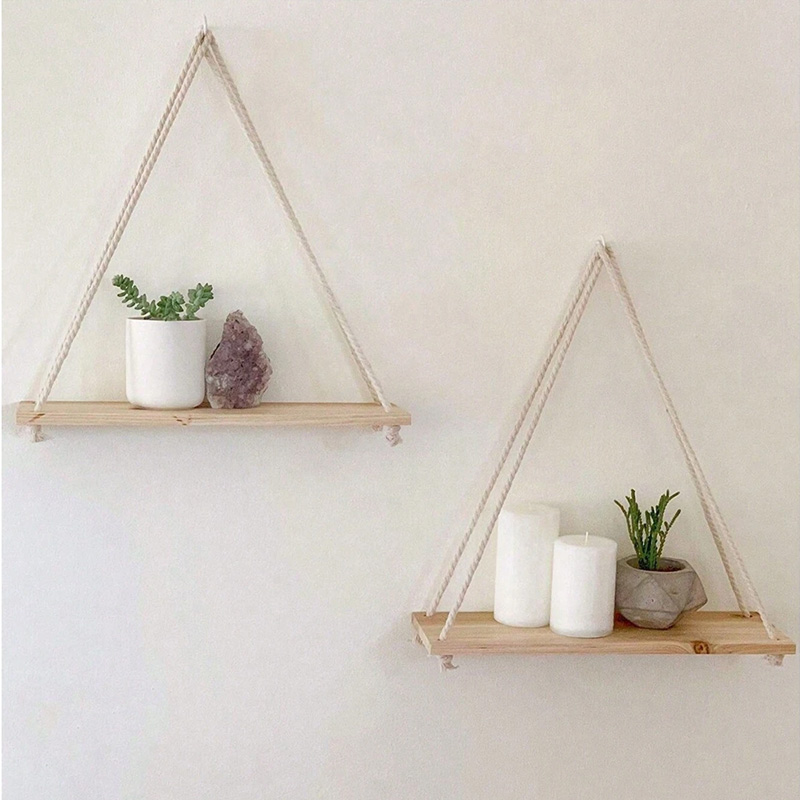 Wooden Swing Hanging Hemp Rope - Flower Wall Panel review and price