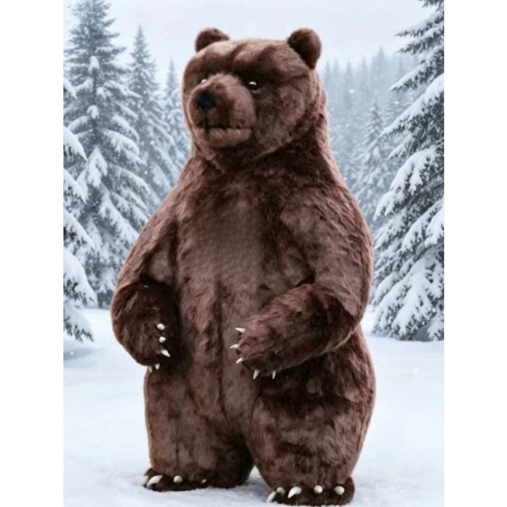 Inflatable Bear Mascot Costume - Event & Party Supply Photos review and price