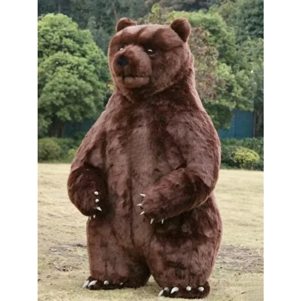 Inflatable Bear Mascot Costume - Event & Party Supply Photos review and price