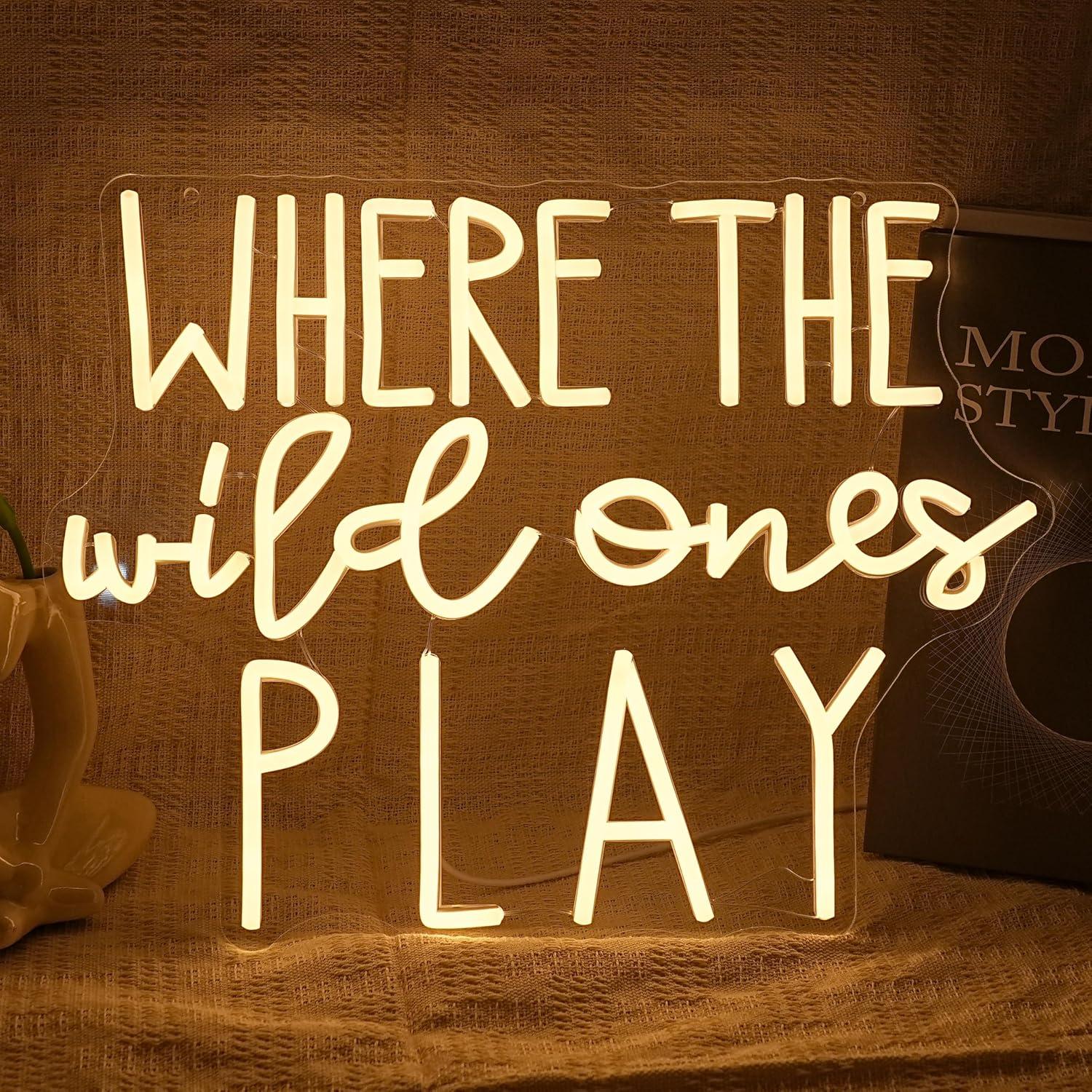 Where the Wild Ones Play Neon  - Neon Sign Party review and price