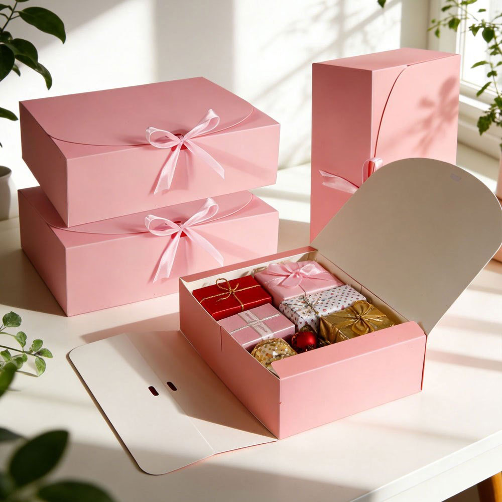 5pcs Fashionable Pink Flip Cov - Event Party Box review and price