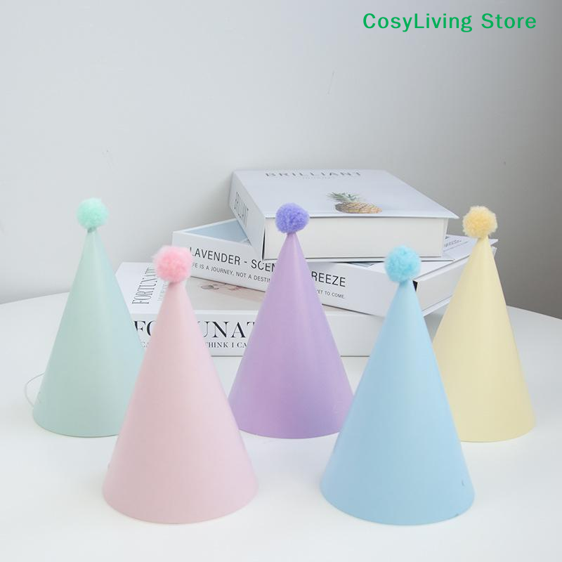 [CL]5/6/9/12Pcs Cone Birthday  - Party Hat Cone review and price