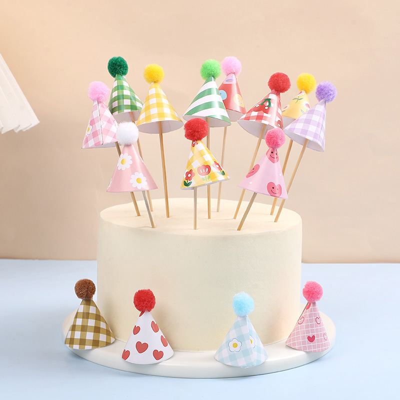 30Pcs Mini Party Hats Cake Top - Party Hat Cone review and price