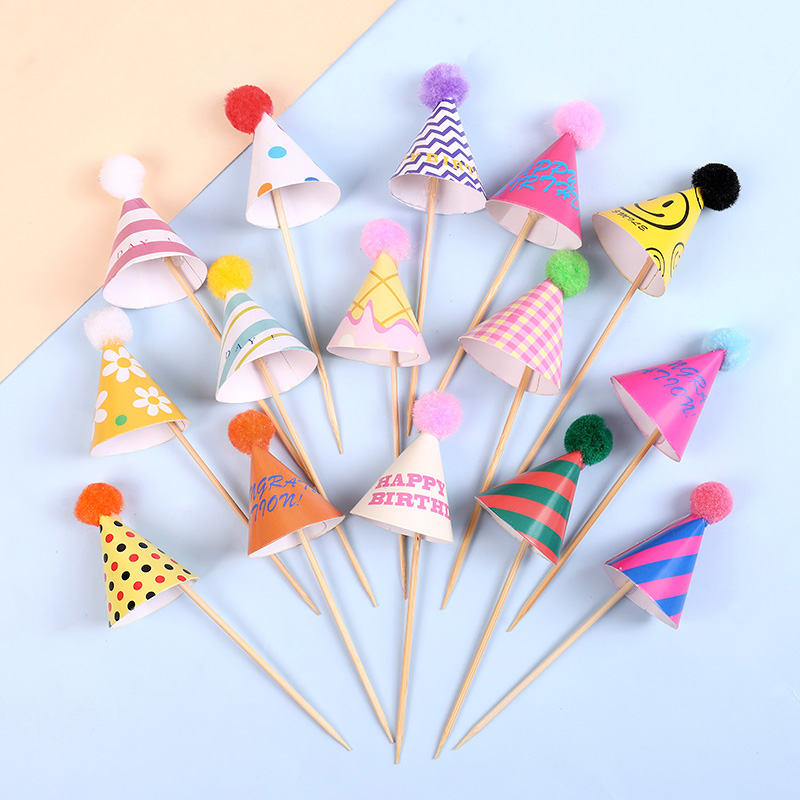 30Pcs Mini Party Hats Cake Top - Party Hat Cone review and price