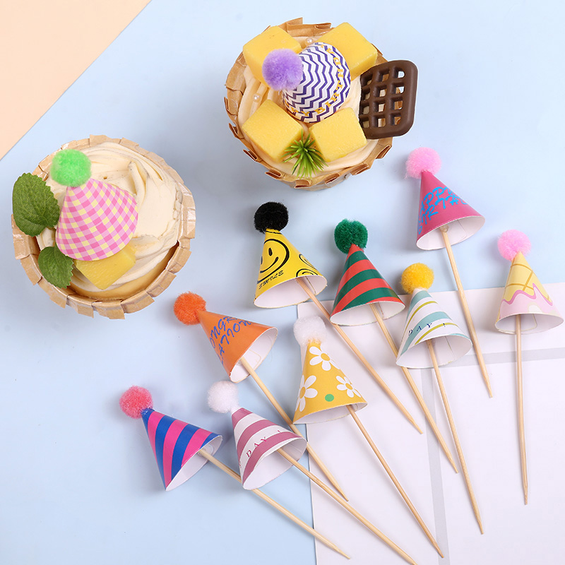 30Pcs Mini Party Hats Cake Top - Party Hat Cone review and price