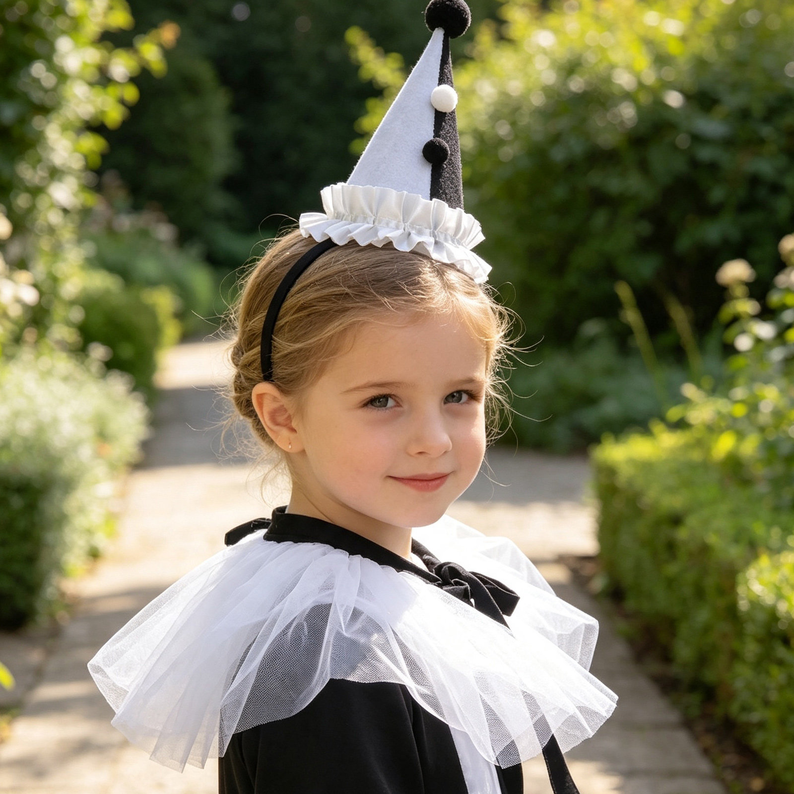 1Set Clown Dress Up Set Cone H - Party Hat Cone review and price